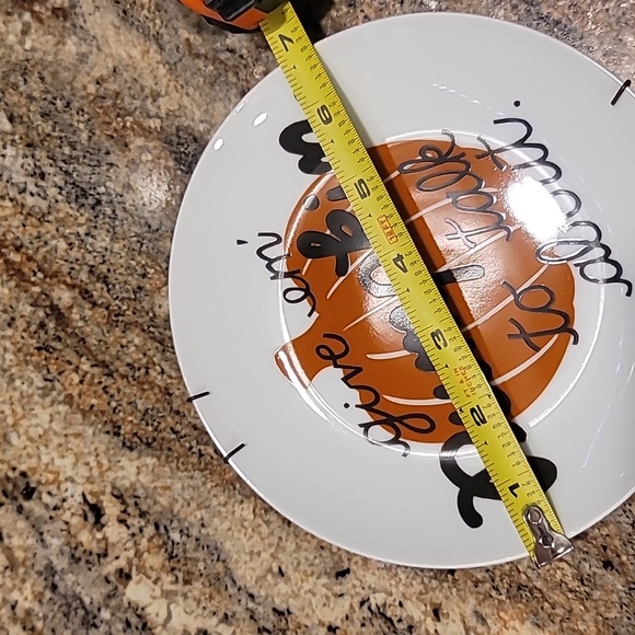 Crate & Barrel Decorative Pumpkin Plate - Picture 5 of 6